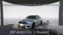 【GTA5载具】Mercedes AMG C63 M156 6.3L V8 Sound Mod：沉浸式引擎声浪体验