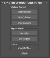 【GTA5进阶】Hide Collisions & Lights Tool for 3ds Max：MLO开发利器，打造更清爽的工作环境