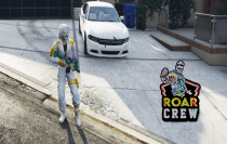 Free Fire 白色罪犯角色 MOD [Add-On]