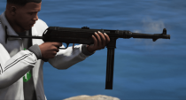 GTA5 极致还原：MP40 二战冲锋枪 MOD (带完整动画与瞄准镜)