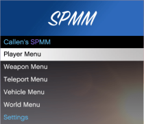 Callen's GTA V 单人模式MOD菜单 v1.0.1.0