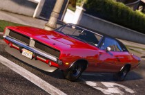 【GTA5载具】1969 Dodge Charger R/T：经典肌肉车的完美再现