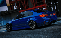 【GTA5载具评测】BMW M5 F90 2018 (Stock & LibertyWalk)：极致细节与真实体验