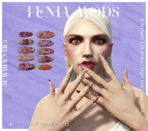 夏季指甲贴图 MOD v1.0 [Add-On]