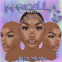线上女角色预设皮肤 - FACE002F Marcella [Add-On]