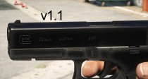 GTA5 逼真还原：Glock 22 Gen 4 动态 MOD（4K材质）