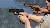 GTA5 玩家自制：Hawk & Little D&P 9 手枪 MOD (完美动画与自定义外观)