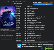 Solo Leveling: Arise Overdrive 十九项修改器 v1.1+ - 我独自升级:起立·觉醒 风灵月影版