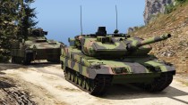 【GTA5载具】Leopard 2A7V：德国豹式坦克的终极战场体验