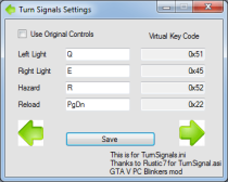 【GTA5实用】Turn Signal Settings：让转向灯更逼真！