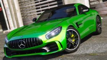【GTA5载具】梅赛德斯-奔驰 AMG GT R 2017：洛圣都最强性能跑车，细节与真实感的完美结合