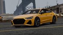 【GTA5载具】2020款奥迪RS7 Sportback (C8)：终极性能与奢华并存的Add-on神作