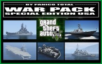 【GTA5载具】War Pack Special Edition USA 5.0：洛圣都最强军事载具包，打造终极战场