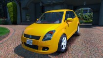 【GTA5载具】Suzuki Swift 2007款：洛圣都最亲民的实用小车，细节满分