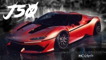 【GTA5载具】2017法拉利J50限量版：日本市场50周年献礼，F50精神续作