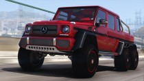 【GTA5载具】梅赛德斯-奔驰 G63 AMG 6x6：终极越野猛兽，洛圣都最强全地形王者