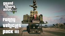 【GTA5载具】Funny Vehicles Pack #1：让你的洛圣都之旅充满欢笑与创意