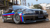 【GTA5载具】1992 BMW M3 E36 Pandem Rocket Bunny：经典与改装的完美结合