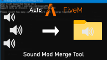 【GTA5五步搞定】Auto Sound Mod Merger for FiveM：轻松合并音频MOD
