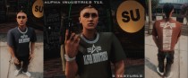 Alpha Industries 衬衫 for MP 男性角色 MOD v1.0 [Add-On]