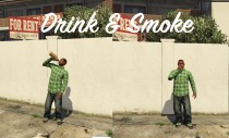Drink & Smoke 饮酒吸烟脚本