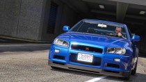 【GTA5载具】日产 Skyline GT-R (BNR34)：经典性能怪兽的完美再现