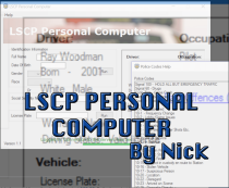 【GTA5 MOD】LSCP Roleplay Personal Computer 1.2：警察RP神器，让你在线扮演真实警官