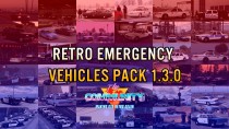 【GTA5载具】复古紧急车辆包 (Retro Emergency Vehicles Pack)：带你穿越回70、80和90年代的经典警车时代