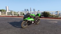 【GTA5载具】2014款川崎 Ninja ZX-10R：洛圣都最速赛道猛兽，性能与细节的完美结合