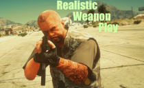 GTA5 枪械真实体验 MOD：Realistic Weapon Play 1.2.1 （更真实的射击体验）