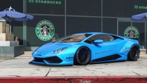 【GTA5载具】Liberty Walk兰博基尼Huracan LP610-4：洛圣都最强宽体套件，性能与美学的完美结合