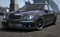 【GTA5载具】梅赛德斯-奔驰 E55 AMG (W211)：经典豪华性能车的完美再现