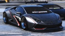【GTA5载具】兰博基尼 Huracan LP610-4 Liberty Walk Stance：洛圣都最酷的低趴超跑