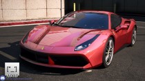 【GTA5载具】2016款法拉利 488 GTB：洛圣都最逼真超跑，V12的完美替代品