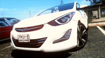 【GTA5载具】2016款现代 Elantra GLS：内饰设计大改，真实感爆棚的日常座驾