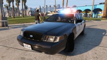 【GTA5载具】LAPD 2010福特Crown Victoria警车：经典再现，细节满满！