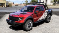 【GTA5载具】2012款福特F-150 SVT Raptor R V4.1评测：越野之王的完美再现