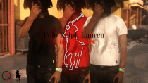 Polo Ralph Lauren 瘦身 T 恤 MOD v1.0 [Add-On]