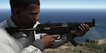 GTA5 战术利器：HK MP5A5 动态换弹版 MOD (完美第一人称瞄准)