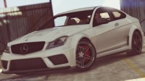 【GTA5载具】梅赛德斯-奔驰 C63 AMG：洛圣都的性能猛兽，经典双门轿跑再现