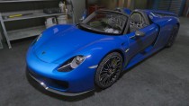 【GTA5载具】2014款保时捷918 Spyder 高清版 V1.0：梦想中的插电混动超跑