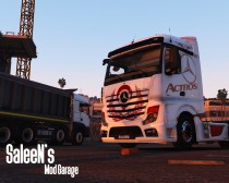 【GTA5载具】梅赛德斯-奔驰 Actros MP4 4x2：洛圣都最强重型卡车，专业级细节还原