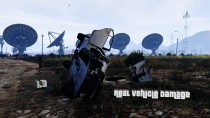 【GTA5载具】Real Vehicle Damage 1.3：让洛圣都的每一辆车都拥有真实损坏效果