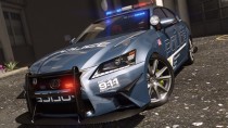 【GTA5载具】雷克萨斯GS 350 | 热追警车版：洛圣都最细致的警察座驾，从《极品飞车》到《侠盗猎车手》