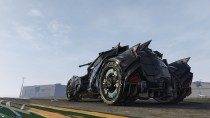 【GTA5载具】蝙蝠侠MK2战车：黑暗骑士的终极座驾，洛圣都最强力战斗机器