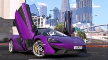 【GTA5载具】2015款迈凯伦 570S：洛圣都的超跑新宠，极致性能与奢华内饰