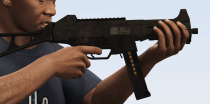 GTA5 真实化改造：HK UMP 45 动态重置版 MOD (完美第一人称视角)
