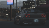 【GTA5载具】Nissan Skyline R34 GTT Clinched Widebody：极致宽体改装，重现经典战神