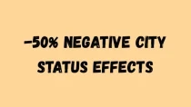 负面城市状态效果减半 - Halfed Negative City Status Effects (Lukinar) v1.0.0