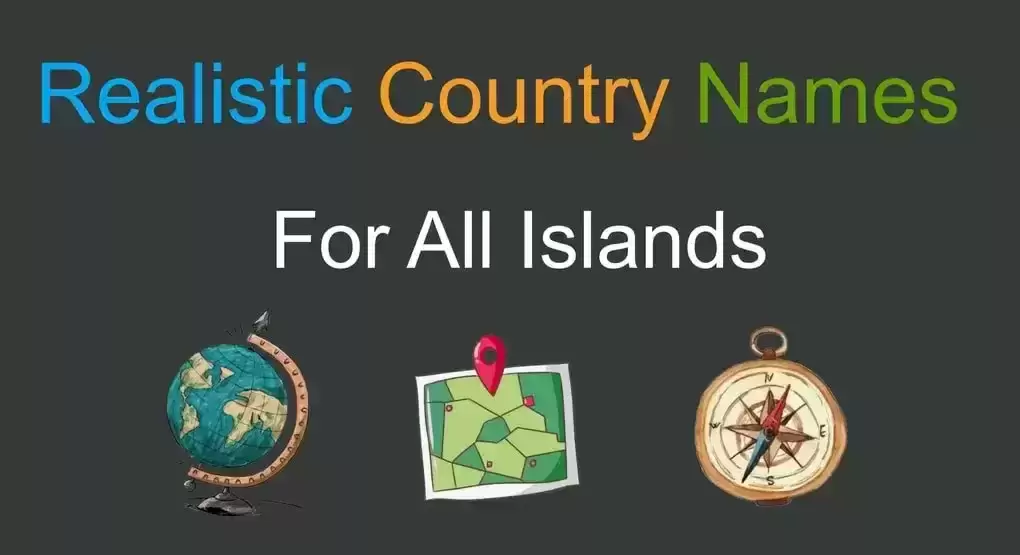 岛屿的现实国家名称